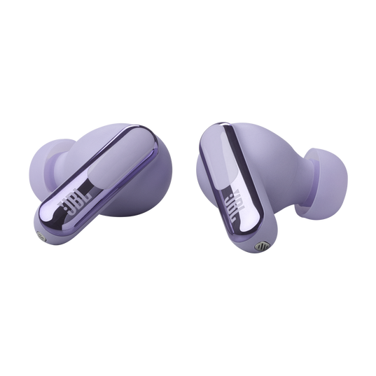 JBL Live Beam 3 - Purple - True wireless noise-cancelling closed-stick earbuds - Detailshot 1